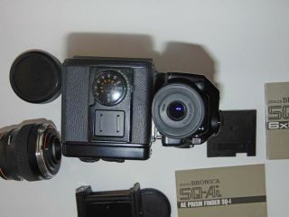 Zenza Bronica SQ - Ai 6x6 Camera Zenzanon PS 80mm - 150mm Lens 120 220 Backs. 6