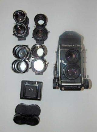 Mamiya C330 Professional S Tlr Camera With 80mm 2.  8 " S " Lens,