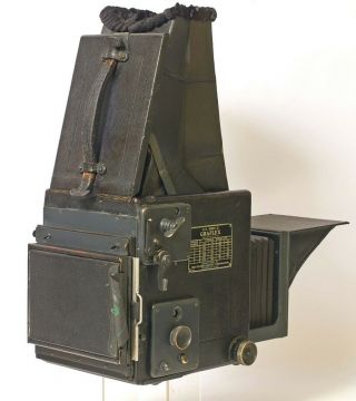 F97138 Graflex R.  B.  Series D 3 ¼ X 4 ¼ Camera & Kodak Lens & Plate/Film Holder 2