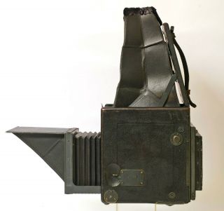 F97138 Graflex R.  B.  Series D 3 ¼ X 4 ¼ Camera & Kodak Lens & Plate/Film Holder 3