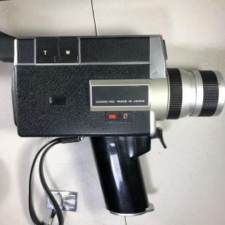Canon Auto Zoom 518 SV 8 8mm Movie Camera,  C8 Tele - Converter Case 3