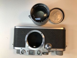 Leica IIIf Rangefinder Camera w/ lens (1950 - 1957) 4