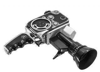 Bolex P1 8mm Reflex Camera / Overhauled / 30 Day / Manuals