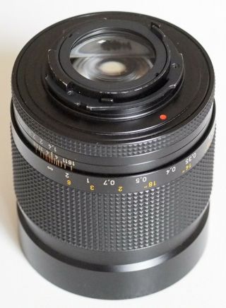Contax Carl Zeiss Distagon 35mm 1.  4 AEG lens | CY AE Germany 35/1.  4 35 f1.  4 6