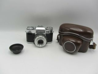 Zeiss Ikon Contaflex B 35mm Film Slr Camera - Tessar 50mm F2.  8 Lens