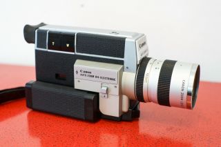 Exc Canon 814 Auto Zoom Electronic 8 Movie Camera Wor