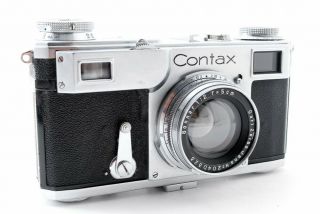 ,  Zeiss Ikon Contax II 35mm Rangefinder Camera w/ Sonnar 5cm f/2 Lens 4