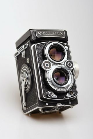 Rolleiflex 3.  5 Automat K4b Tessar Exc,  Restored,  Bright Screen,  Film