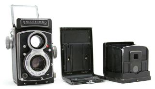 Rollei Rolleicord Vb,  6x6 Waist Level camera,  lens Schneider Xenar 1:3,  5/75 6