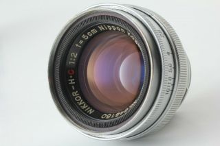 [NEAR MINT] Nikon S2,  Nikkor H.  C 50mm f/2 Nippon Kogaku Rengefinder Japan 246 3