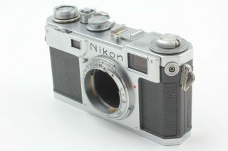 [NEAR MINT] Nikon S2,  Nikkor H.  C 50mm f/2 Nippon Kogaku Rengefinder Japan 246 6