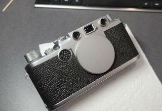 Leitz Leica Iif Red Dial Rangefinder In Very