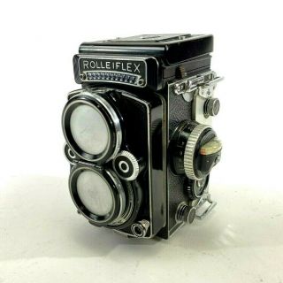 Rolleiflex 2.  8f 6x6 Tlr Camera Zeiss Planar 80mm F/2.  8 Lens Parts Repair Ds20