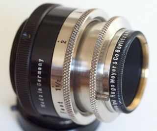 Meyer Gorlitz Kino Plasmat 1 inch 1.  5 C - mount cine lens | Hugo Meyer 25mm f1.  5 3