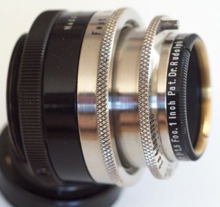 Meyer Gorlitz Kino Plasmat 1 inch 1.  5 C - mount cine lens | Hugo Meyer 25mm f1.  5 6