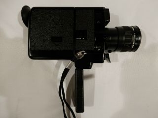 Canon 514XL Auto Zoom 8mm film camera,  bag 4
