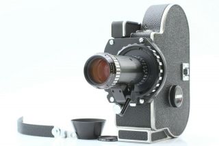 [mint] Bolex H16 Sb 16mm Film Movie Camera,  Vario - Switar 17 - 85mm F/3.  5 Rx Japan