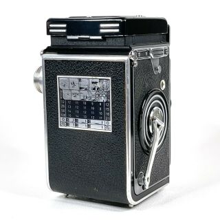 :Rolleiflex 3.  5 B 3.  5B MX - EVS 6x6 120 TLR Camera w/ Tessar 75mm Lens [EX,  ] 3