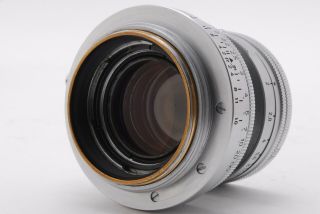 Leica Summicron 5cm 50mm F2 Collapsible Late Model L39 LTM Screw Mount Lens 528 4