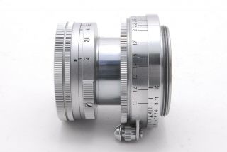 Leica Summicron 5cm 50mm F2 Collapsible Late Model L39 LTM Screw Mount Lens 528 6