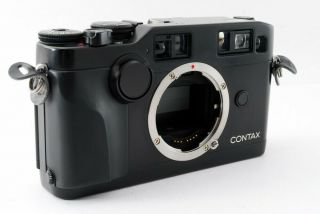 CONTAX G2 BLACK 35mm Rangefinder Body Only From JAPAN [Exc,  ] 3