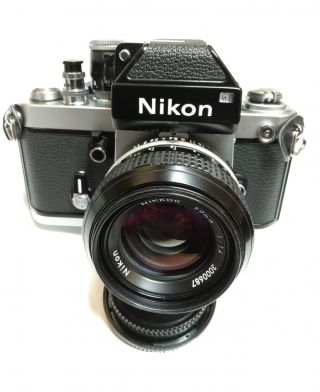 Nikon F 2 With Nikkor 50mm F - 1:1.  4