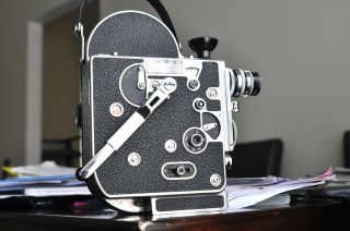 Bolex H16m Camera Body With A Lens