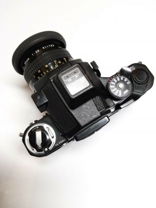 NIKON F 2 WITH MICRO - NIKKOR 55 MM F - 1:3.  5 LENS 3