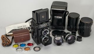 Yashica Mat 124 G Tlr 6x6 Medium Format Film Camera Case