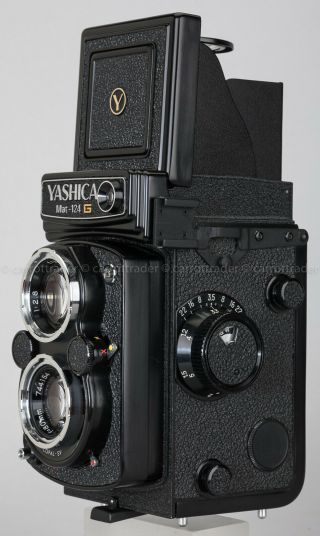 Yashica Mat 124 G TLR 6x6 Medium Format Film Camera Case 2