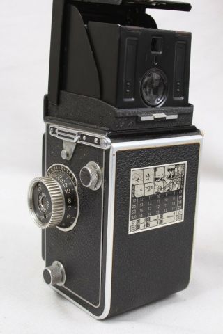 Rolleiflex 3.  5B 6x6 120 TLR Film Camera w/Zeiss Tessar 75mm f3.  5 Lens - READ 4