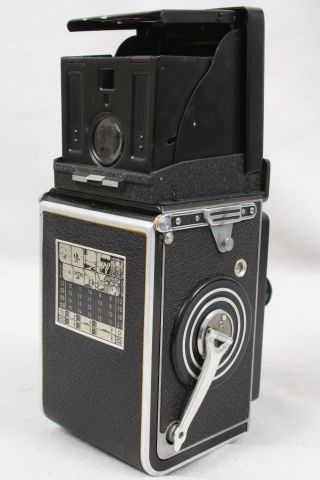Rolleiflex 3.  5B 6x6 120 TLR Film Camera w/Zeiss Tessar 75mm f3.  5 Lens - READ 5