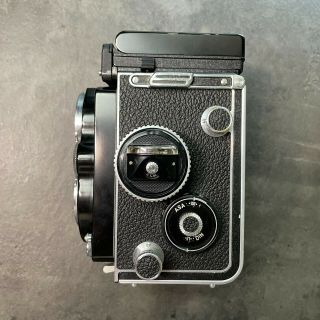 Rolleiflex 3.  5F meter in,  with lens cap and strap 6