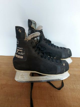 Mens Vintage Ccm Tacks Sport Hockey Skates 7.  5