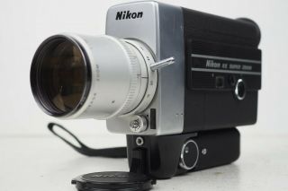 " Exc,  " Nikon 8x 8 Zoom 8mm 8 Cine Movie Film Camera From Japan