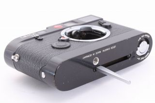Leica M6 Black Non - TTL with Leicavit M Black Paint Set 3