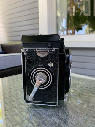 Rolleiflex Model - 3.  5F Type 2 Roll Film Camera Carl Zeiss Planar 1:3.  5 f75mm Lens 5