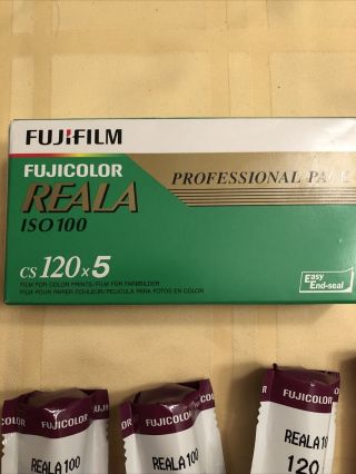 10 Rolls Fujicolor Reala 100 Expired 120 Film,  1 Roll Fujicolor Superia 100 2