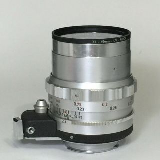 Steinheil München Auto - Quinaron Chrom 35mm F/2.  8 Lens Exakta Exa Mount 1831557