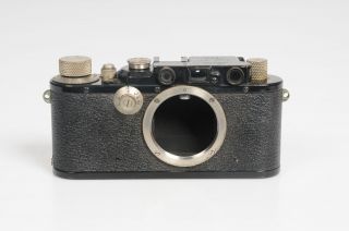 Leica Iii Model F Rangefinder Ltm M39 Film Camera Body Black 250