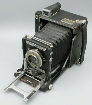 Speed Graphic 4x5 Press Camera W/ 127mm F4.  7 Kodak Ektar Lens
