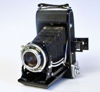 Zeiss Ikon 6 X 9 Folding Camera 521/2 Tessar 1:3.  5 F=105 Mm Germany 3 Day Auctio