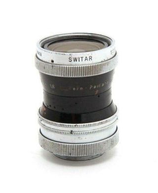 Switar 10mm f1.  6 H16 Reflex Cine Lens 32620 4
