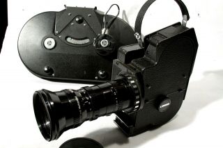 Bolex H16 El Movie Camera With Lens,  Parts