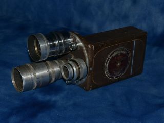 Bell & Howell Filmo Auto Master 16mm Movie Camera W/ 6 Lens