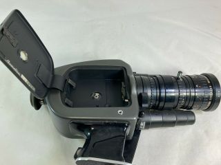 Vintage Beaulieu 4008ZM movie camera w/ Angenieux 8 - 64mm lens 4