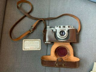 Vintage Leica Drp Gmbh Ernst Leitz Wetzlar Germany Camera No.  666872