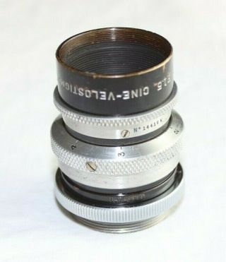 Wollensak Cine Velostigmat 1 Inch 25mm F1.  5 C - Mount Lens - Includes Safety Cap