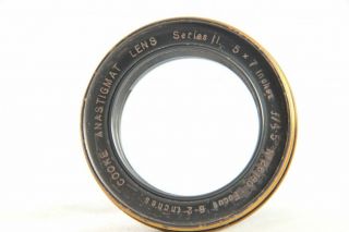 TAYLOR & HOBSON COOKE ANASTIGMAT Series II 5 x 7 F4.  5 Lens from Japan 1467 3