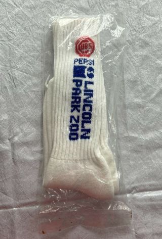 Vintage Chicago Cubs Sga Socks Lincoln Park Zoo Pepsi Cola In Packaging